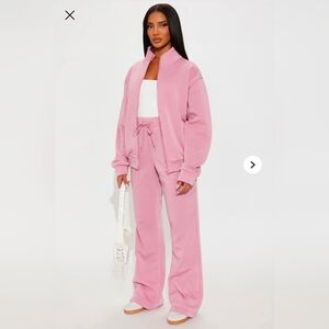 Mauve Pant/Jacket Set